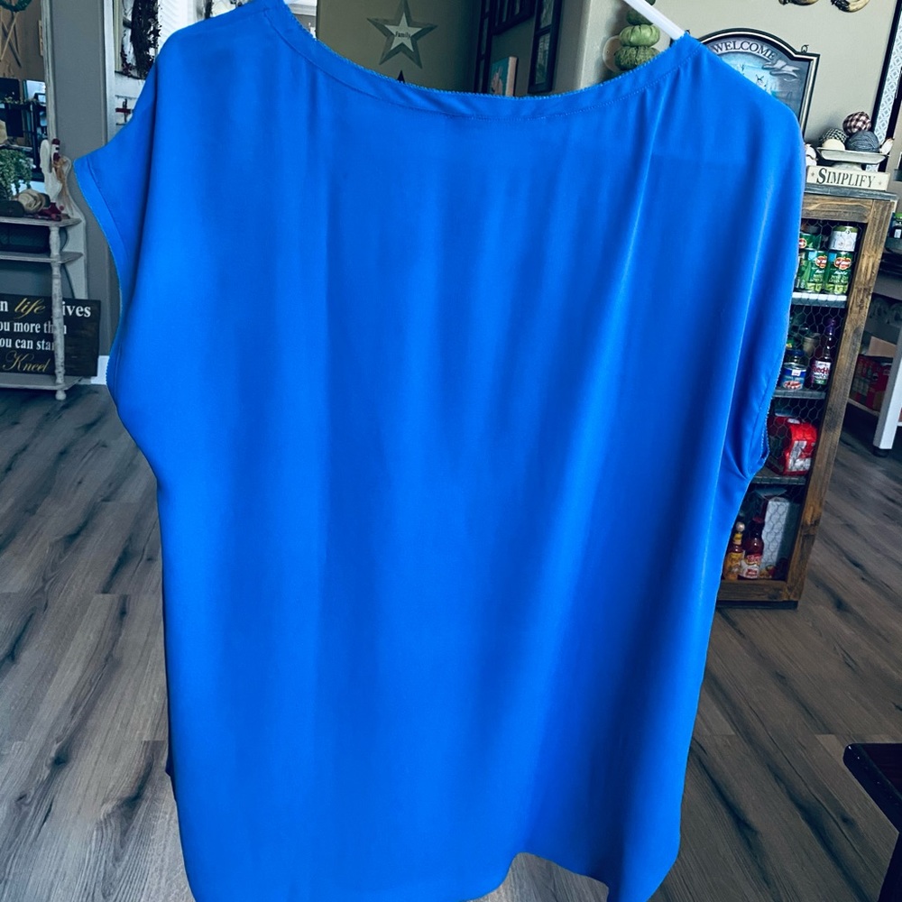 Loft Blue Blouse